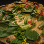 curry panang de boeuf et légumes asiatiques