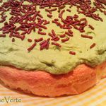 Sponge cake et chantilly au matcha