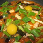 Hot pot coréen "terre et mer"