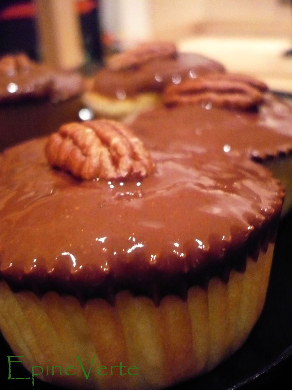 Cupcakes "choco-peanuts"