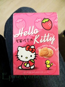 Chocolat à la fraise Hello Kitty
